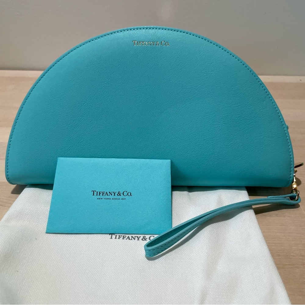 Tiffany & Co. Turquoise Wristlet Clutch